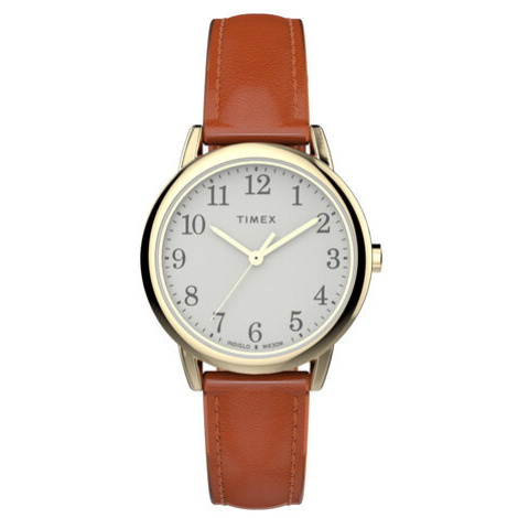 Timex Hodinky Easy Reader Classic TW2W32600 Hnedá