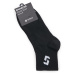 Čierne ponožky SAM 73 Oamaru