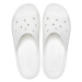 Dámske šlapky (plážová obuv) CROCS Classic Platform Slide white