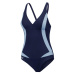 AQUA SPEED Woman's Swimming Suit Greta II Navy Blue