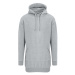 Just Hoods Dámske mikinové šaty JH015 Heather Grey