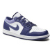 Nike Sneakersy Air Jordan 1 Low 553558 515 Fialová