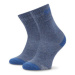 Skechers Súprava 3 párov vysokých detských ponožiek SK41092 Tmavomodrá