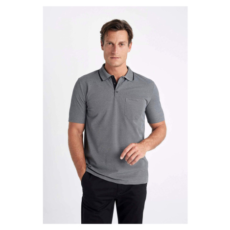 DEFACTO Regular Fit Basic Short Sleeve Polo T-Shirt X7133az23sm