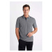 DEFACTO Regular Fit Basic Short Sleeve Polo T-Shirt X7133az23sm