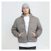 Bunda Urban Classics Cropped Puffer Jacket Grey