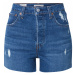 LEVI'S ® Džínsy 'Ribcage Short'  modrá denim / prírodná biela