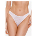 Calvin Klein Underwear Stringové nohavičky 000QF6878E Biela