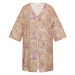 usha FESTIVAL Kimono  béžová / svetlohnedá / fialová / biela