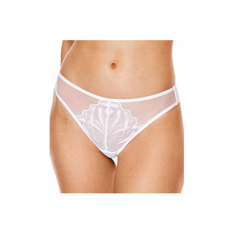 Gorteks Angel embroidered thong white