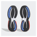 ADIDAS SPORTSWEAR Bežecká obuv 'Alphabounce+'  modrá / svetlosivá / oranžová / čierna / biela