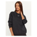 Under Armour Mikina Ua Rival Fleece Crew 1379508 Čierna Loose Fit