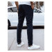 Men's casual trousers, navy navy blue, Dstreet