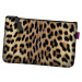 Bertoni Unisex's Pocket Cosmetic Bag Leopard