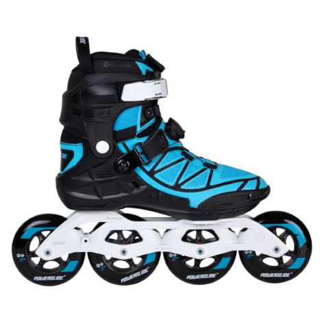 Kolečkové brusle Powerslide Phuzion Argon Bluebird 100 Trinity, 47, 4x, 100