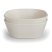 Mushie Square Dinnerware Bowl miska Ivory