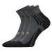 Voxx Abra Pánske extra priedušné ponožky - 3 páry BM000000547900100131 tmavo šedá