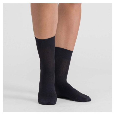 SPORTFUL Cyklistické ponožky klasické - MATCHY LADY - čierna