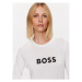 Boss Blúzka Logo 50489592 Biela Regular Fit