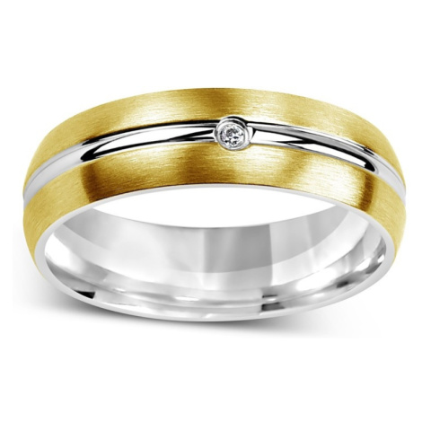 Oceľový snubný prsteň pre ženy VERNON Silvego