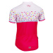 Etape RIO Detský cyklistický dres, ružová, veľkosť