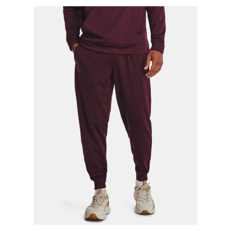 Vínové športové tepláky Under Armour UA Armour Fleece Joggers