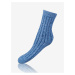 Modré dámske ponožky Bellinda SUPER SOFT SOCKS