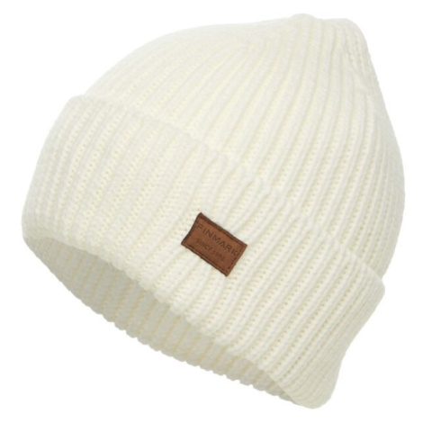 Finmark WINTER HAT Dámska zimná pletená čiapka, biela, veľkosť UNI