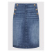 Guess Džínsová sukňa W2GD60 D4K92 Modrá Slim Fit