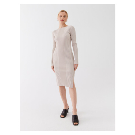 Calvin Klein Úpletové šaty Iconic K20K205753 Sivá Slim Fit