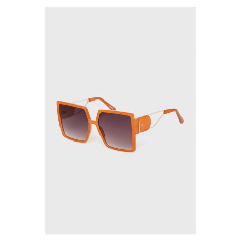 Slnečné okuliare Aldo Annerelia dámske, oranžová farba