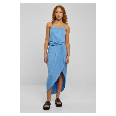 Women's Bandeau dress blue Urban Classics