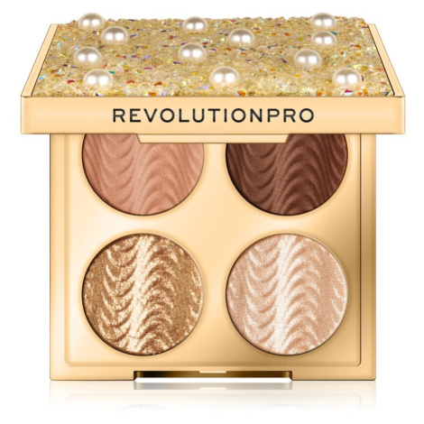 Revolution PRO Ultimate Eye Look paletka očných tieňov odtieň Diamonds & Pearls