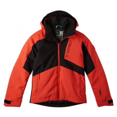 O'Neill HAMMER JR JACKET Detská lyžiarska/snowboardová bunda, červená, veľkosť