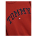 Tommy Hilfiger Mikina Varsity KB0KB09119 Červená Regular Fit