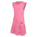 Lewro LASCO Dievčenské šaty s volánmi, ružová, veľkosť