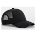 Beechfield Unisex trucker šiltovka B644R Black