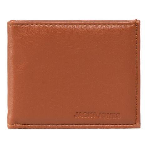 Jack&Jones Malá pánska peňaženka Jaczack Wallet 12213118 Hnedá Jack & Jones