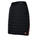 Arcore NORVEGE Dámska zateplená sukňa, čierna, veľkosť