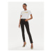 Versace Jeans Couture Tričko 76HAHT04 Biela Slim Fit