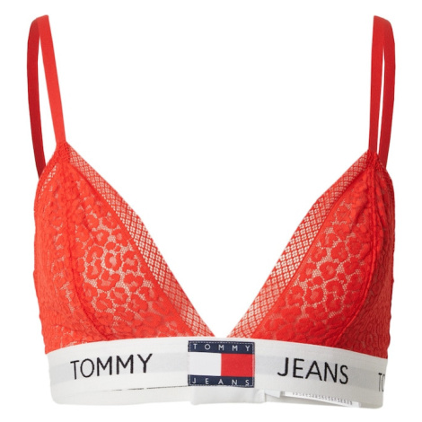 Tommy Jeans Podprsenka  sivá / červená / čierna / prírodná biela Tommy Hilfiger