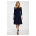 Made Of Emotion Dress M336 Navy Blue