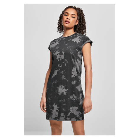 Women's bleached dress black/grey Urban Classics