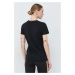 Bavlnené tričko BOSS x Alica Schmidt čierna farba