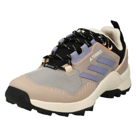 ADIDAS TERREX Poltopánky 'Swift R3 Gore-Tex'  tmavobéžová / sivá / levanduľová / čierna