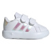 Dievčenská rekreačná obuv ADIDAS Grand Court 2.0 CF I cloud white iridescent grey two