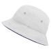 Myrtle Beach Detský klobúčik MB013 - Biela / tmavomodrá