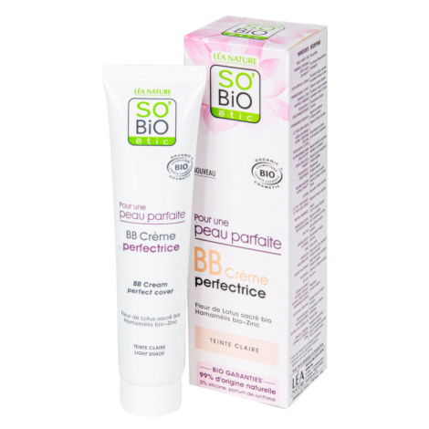 BB krém pre dokonalú pleť - odtieň Light 40 ml BIO   SO'BiO étic