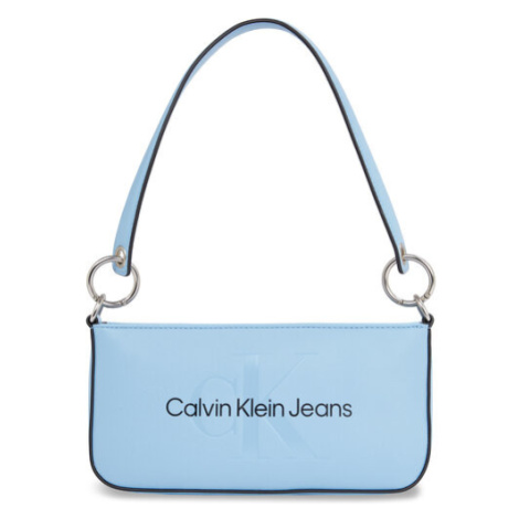 Calvin Klein Jeans Kabelka Sculpted Shoulder Pouch25 Mono K60K610679 Tmavomodrá