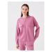 LC Waikiki Hooded Plain Long Sleeve Women's Pajama Top